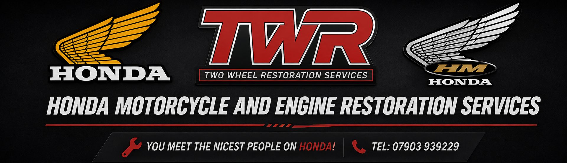 TWR Honda Motorcycle and Engine Restoration Services – Tel 07903 939229